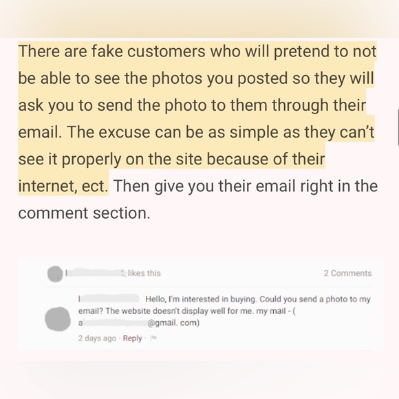Other - ❗️SCAM, BEWARE!! ❗️⚠️🙅🏻‍♀️